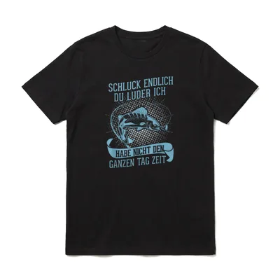 Angel Vater Fischen Petri Heil T-Shirt – Klassisches T-Shirt in Schwarz