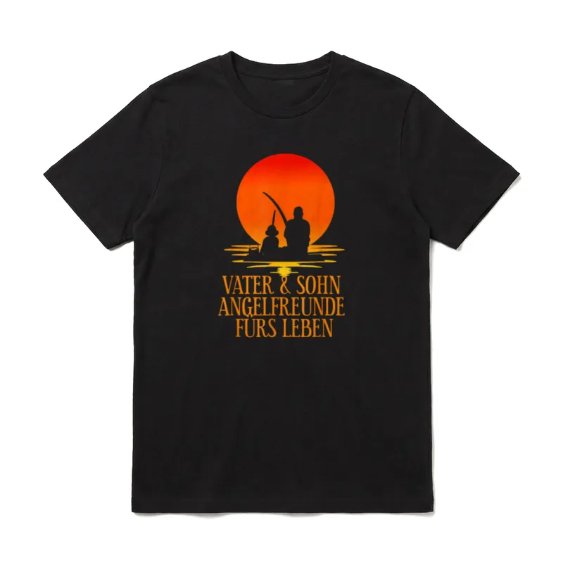 Angelfreunde Vater Sohn Papa T-Shirt – Klassisches T-Shirt in Schwarz