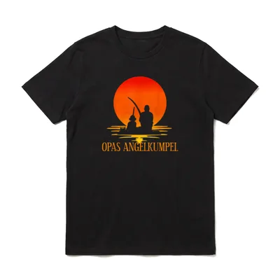 Opas Angelkumpel Opa Enkel T-Shirt – Klassisches T-Shirt in Schwarz