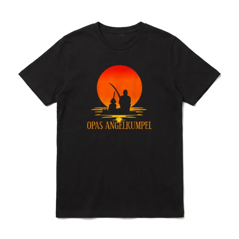 Opas Angelkumpel Opa Enkel T-Shirt – Klassisches T-Shirt in Schwarz