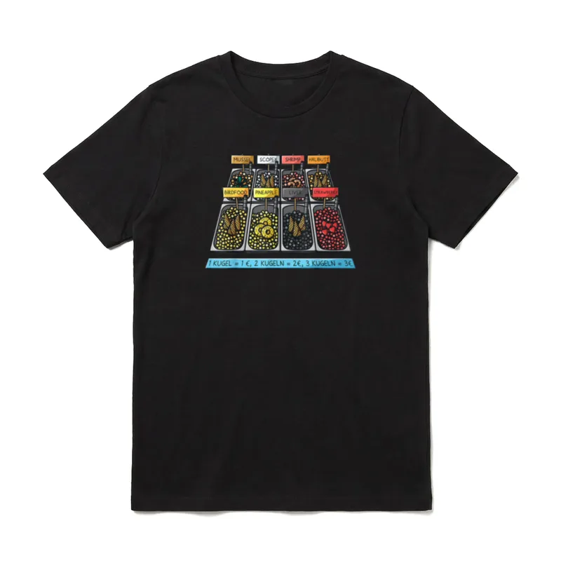 Boilies Karpfenangler Angler Papa T-Shirt – Klassisches T-Shirt in Schwarz