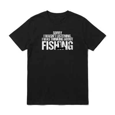 Angeln I Lustiger Spruch Fischer T-Shirt – Klassisches T-Shirt in Schwarz