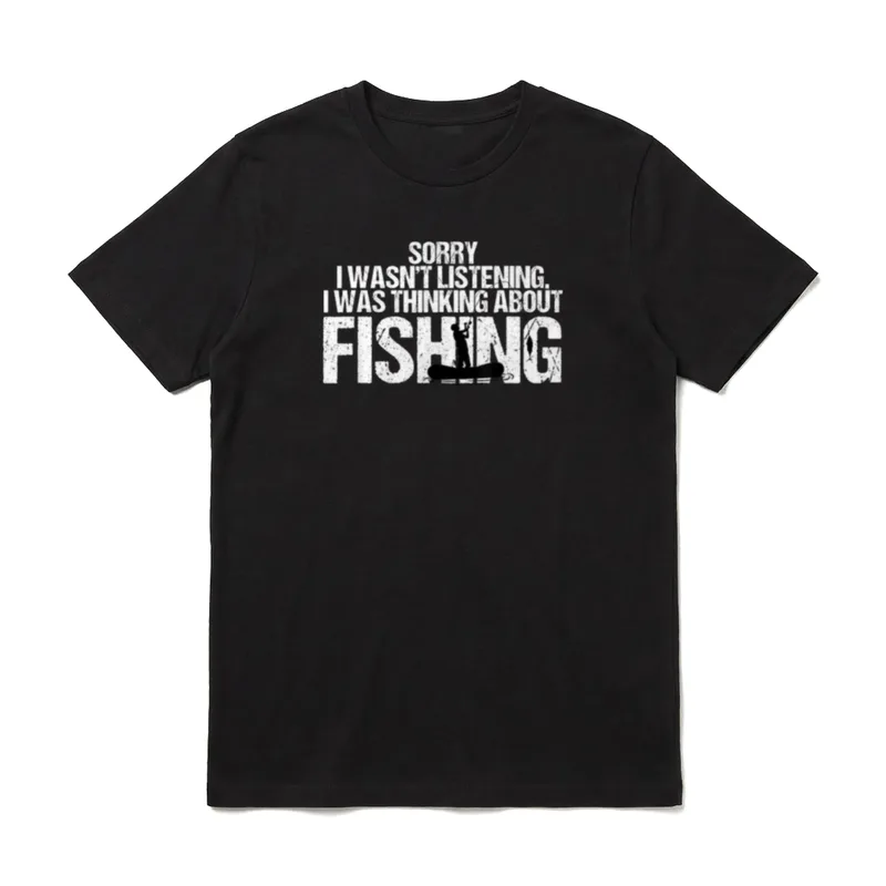 Angeln I Lustiger Spruch Fischer T-Shirt – Klassisches T-Shirt in Schwarz
