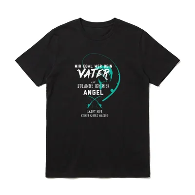Mir egal wer dein T-Shirt – Klassisches T-Shirt in Schwarz