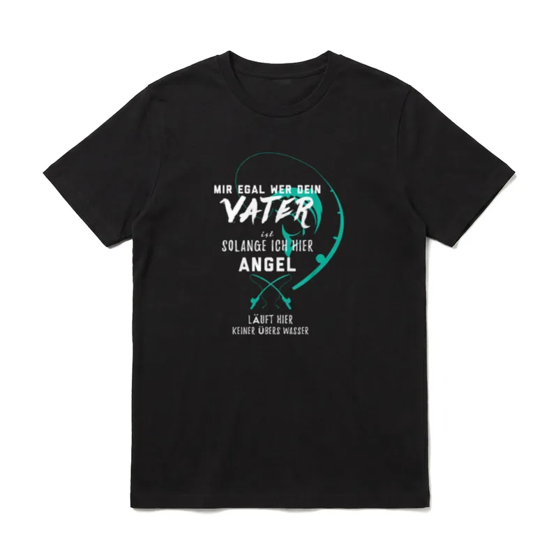 Mir egal wer dein T-Shirt – Klassisches T-Shirt in Schwarz