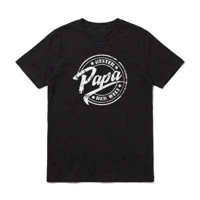 T-Shirt Vatertag Opa – Klassisches T-Shirt in Schwarz
