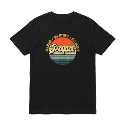 Vatertag Lustig Vater Männer T-Shirt – Klassisches T-Shirt in Schwarz