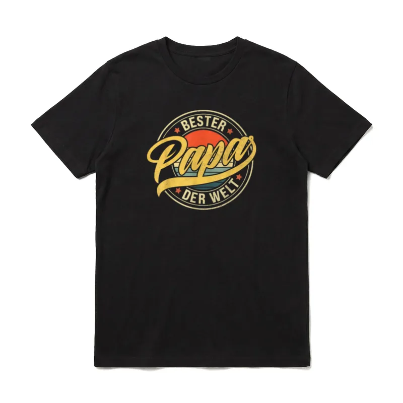 Vatertag Lustig Vater Männer Mann Beste T-Shirt – Klassisches T-Shirt in Schwarz