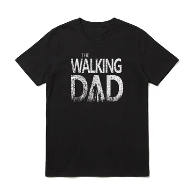 The walking Dad Bester T-Shirt – Klassisches T-Shirt in Schwarz