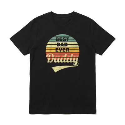 Bester Papa der Welt Daddy T-Shirt – Klassisches T-Shirt in Schwarz