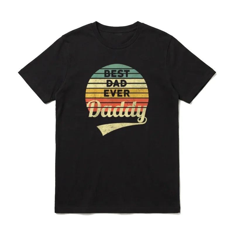 Bester Papa der Welt Daddy T-Shirt – Klassisches T-Shirt in Schwarz