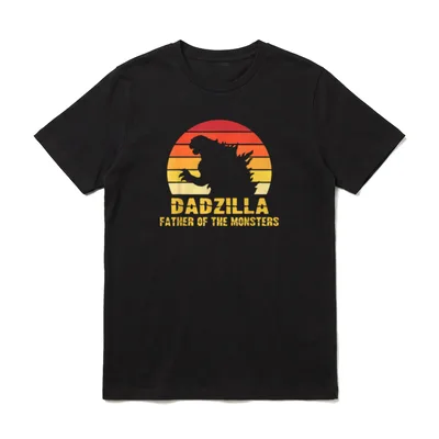 Dadzilla Bester Papa Cooler T-Shirt – Klassisches T-Shirt in Schwarz
