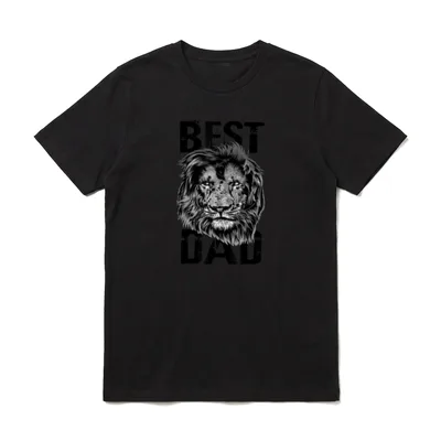 Bester Papa Best Dad T-Shirt – Klassisches T-Shirt in Schwarz
