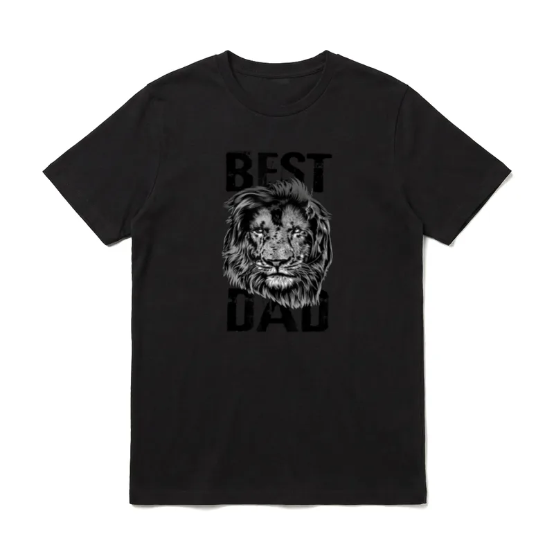 Bester Papa Best Dad T-Shirt – Klassisches T-Shirt in Schwarz