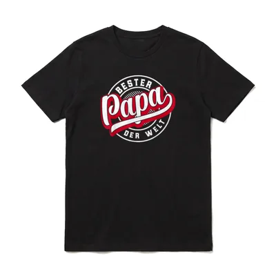 Vatertag 2025 Geburtstag Vater T-Shirt – Klassisches T-Shirt in Schwarz
