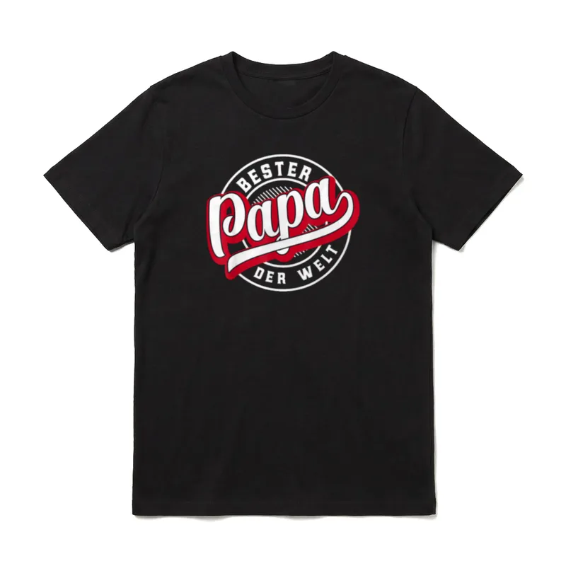 Vatertag 2025 Geburtstag Vater T-Shirt – Klassisches T-Shirt in Schwarz