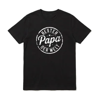 Bester Papa der Welt Herrentag T-Shirt – Klassisches T-Shirt in Schwarz