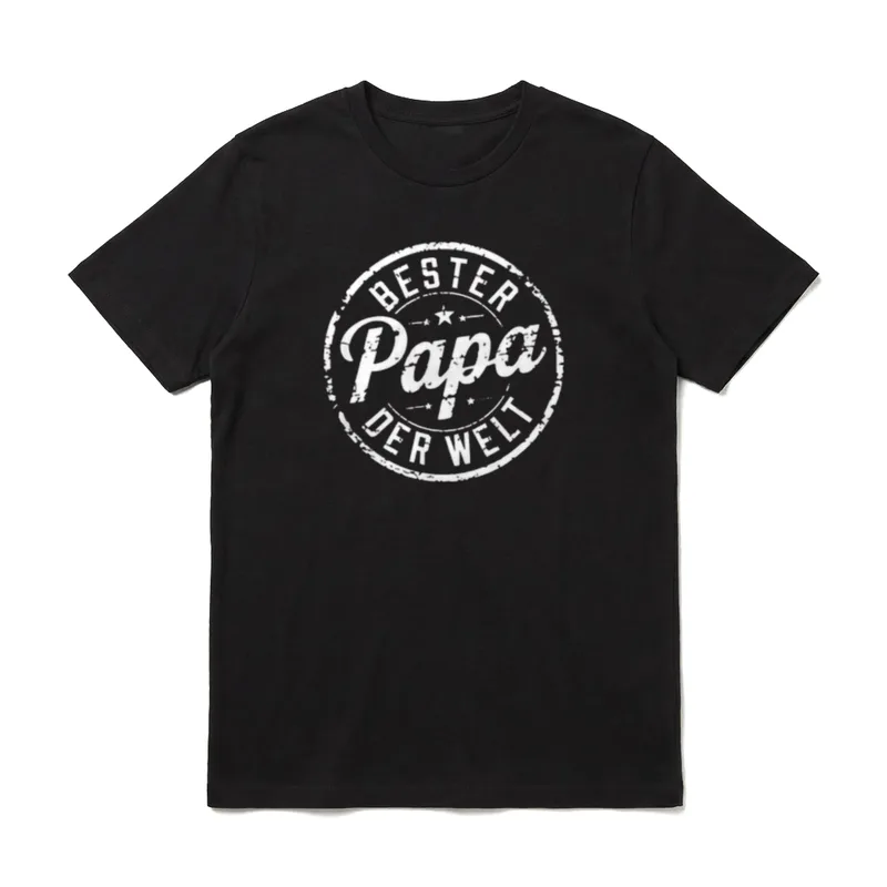 Bester Papa der Welt Herrentag T-Shirt – Klassisches T-Shirt in Schwarz