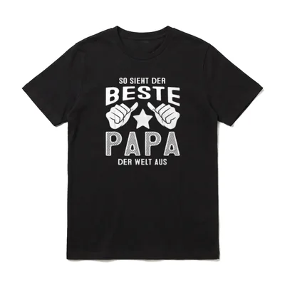 So Sieht die Beste T-Shirt – Klassisches T-Shirt in Schwarz