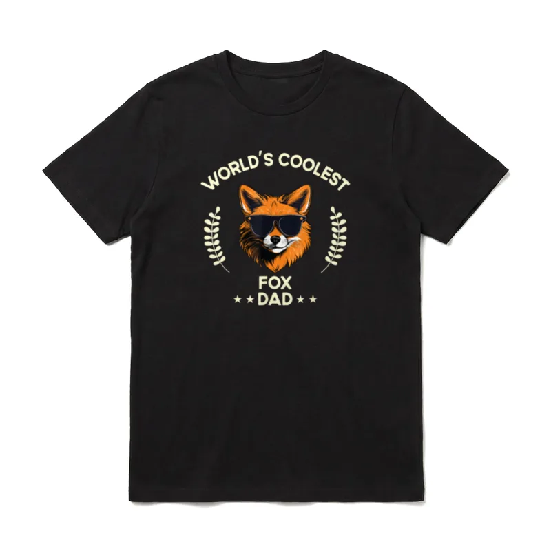 Der coolste Papa T-Shirt – Klassisches T-Shirt in Schwarz