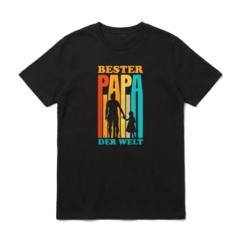 Bester Papa der Welt Geburtstagsgeschenk T-Shirt – Klassisches T-Shirt in Schwarz