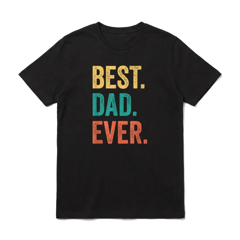 Vatertag Papa Vater Vintage T-Shirt – Klassisches T-Shirt in Schwarz