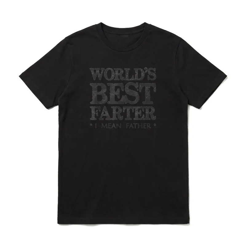 Dad Gifts World's Best T-Shirt – Klassisches T-Shirt in Schwarz