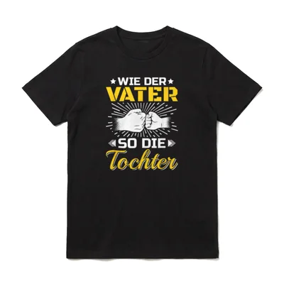 Bester Papa Der Welt T-Shirt – Klassisches T-Shirt in Schwarz
