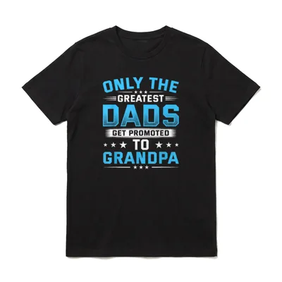 Only The Greatest Dads T-Shirt – Klassisches T-Shirt in Schwarz
