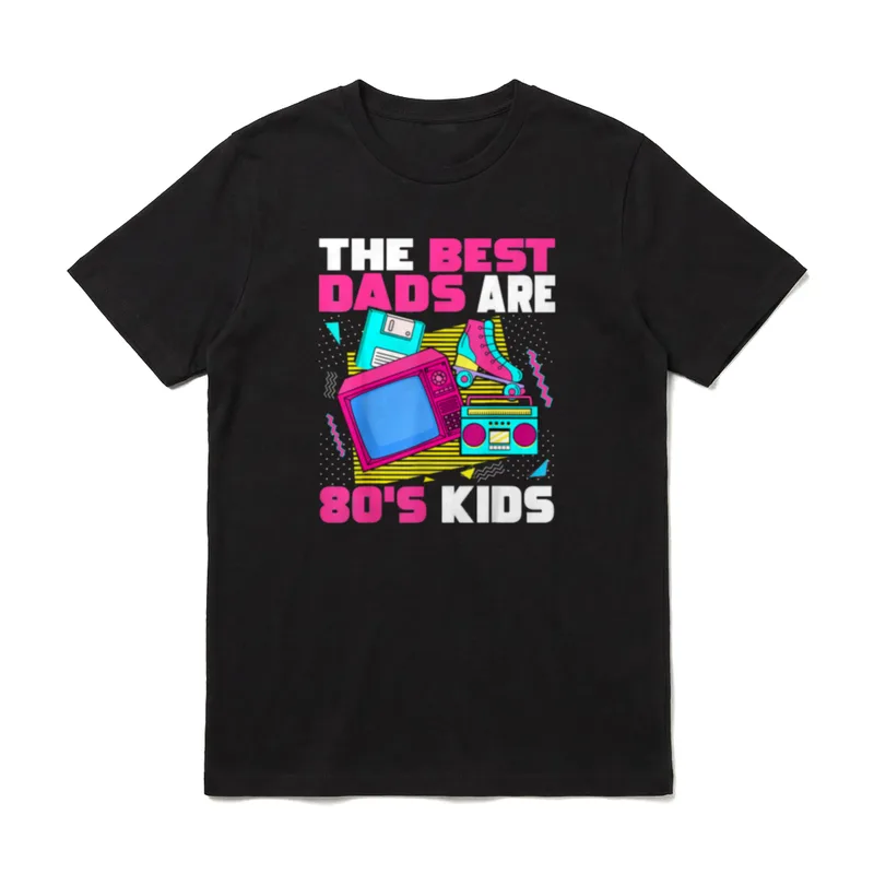 The Best Dads Are T-Shirt – Klassisches T-Shirt in Schwarz