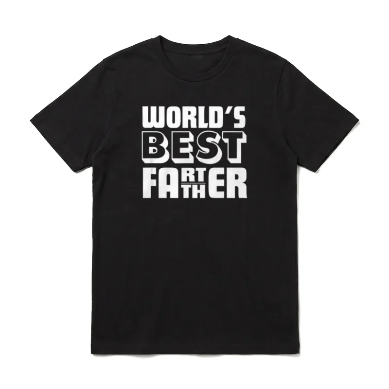 Worlds Best Farter Father T-Shirt – Klassisches T-Shirt in Schwarz
