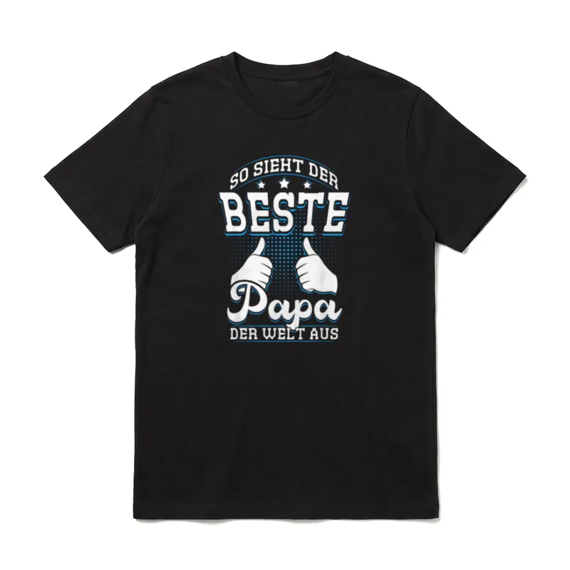 So Sieht Der Beste T-Shirt – Klassisches T-Shirt in Schwarz