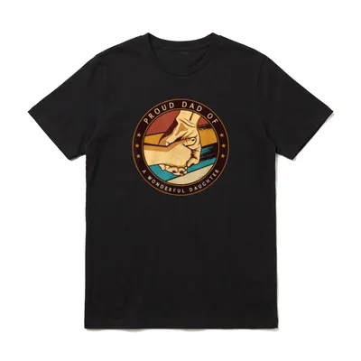 Bester Papa der Welt T-Shirt – Klassisches T-Shirt in Schwarz