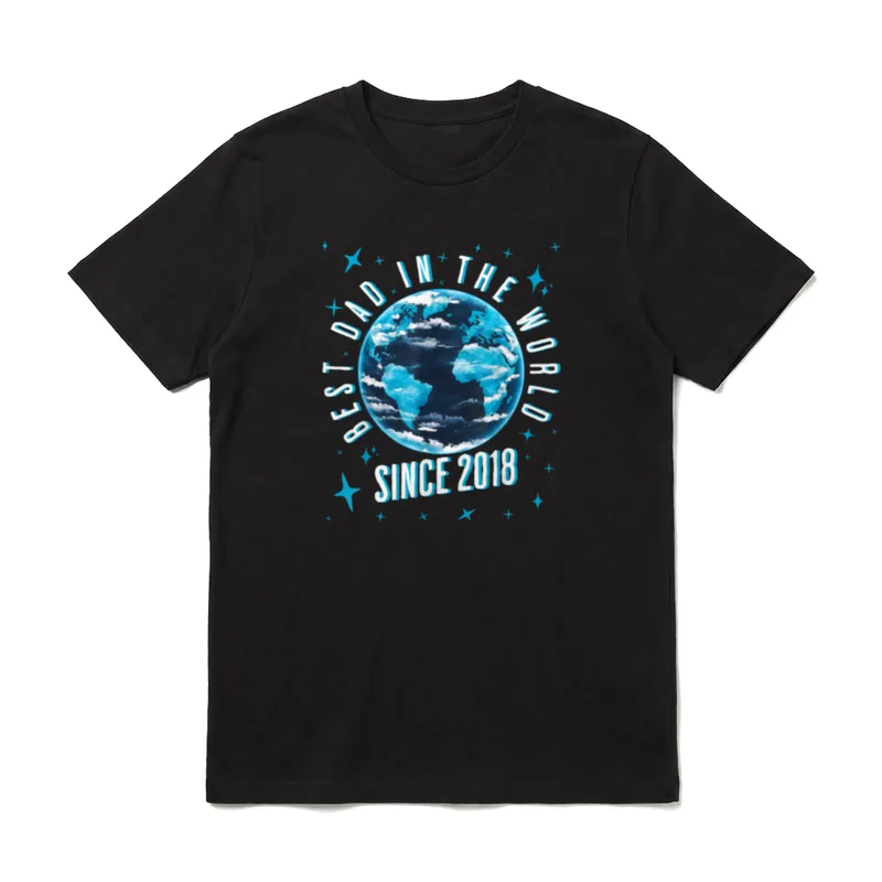 Bester Papa der Welt T-Shirt – Klassisches T-Shirt in Schwarz