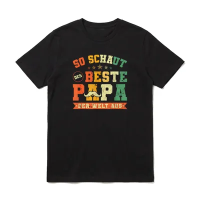 So schaut der beste T-Shirt – Klassisches T-Shirt in Schwarz