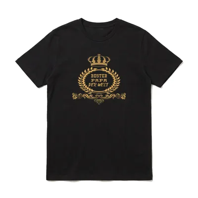 Bester Papa der Welt T-Shirt – Klassisches T-Shirt in Schwarz