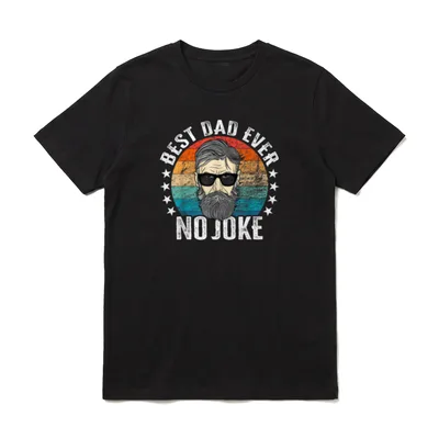 Bester Papa der Welt kein T-Shirt – Klassisches T-Shirt in Schwarz