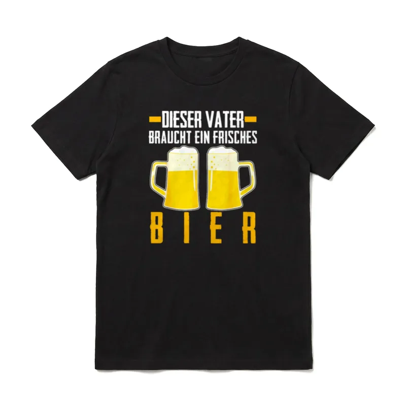 Vatertag saufen Vater frisches T-Shirt – Klassisches T-Shirt in Schwarz