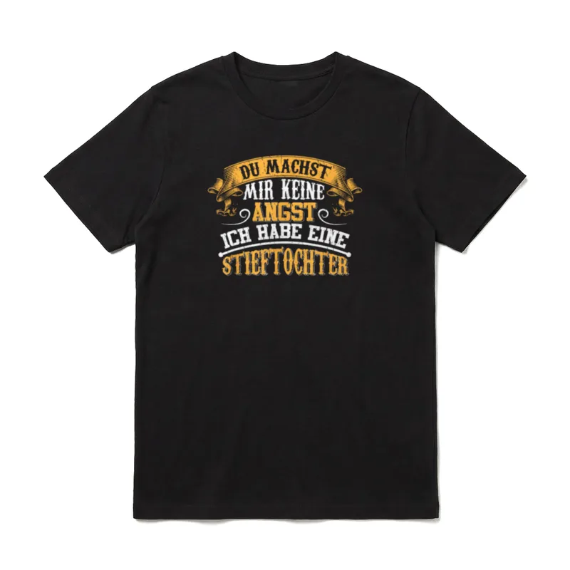 Stiefvater Bonus Papa Vater Stiefpapa T-Shirt – Klassisches T-Shirt in Schwarz
