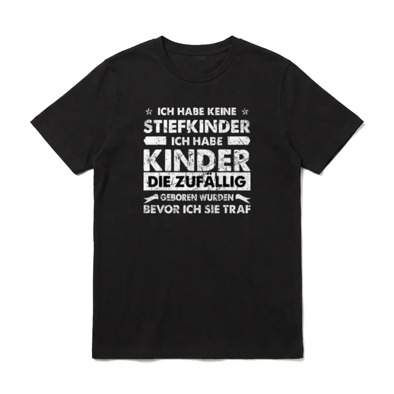 Stiefvater Ich Habe Keine T-Shirt – Klassisches T-Shirt in Schwarz
