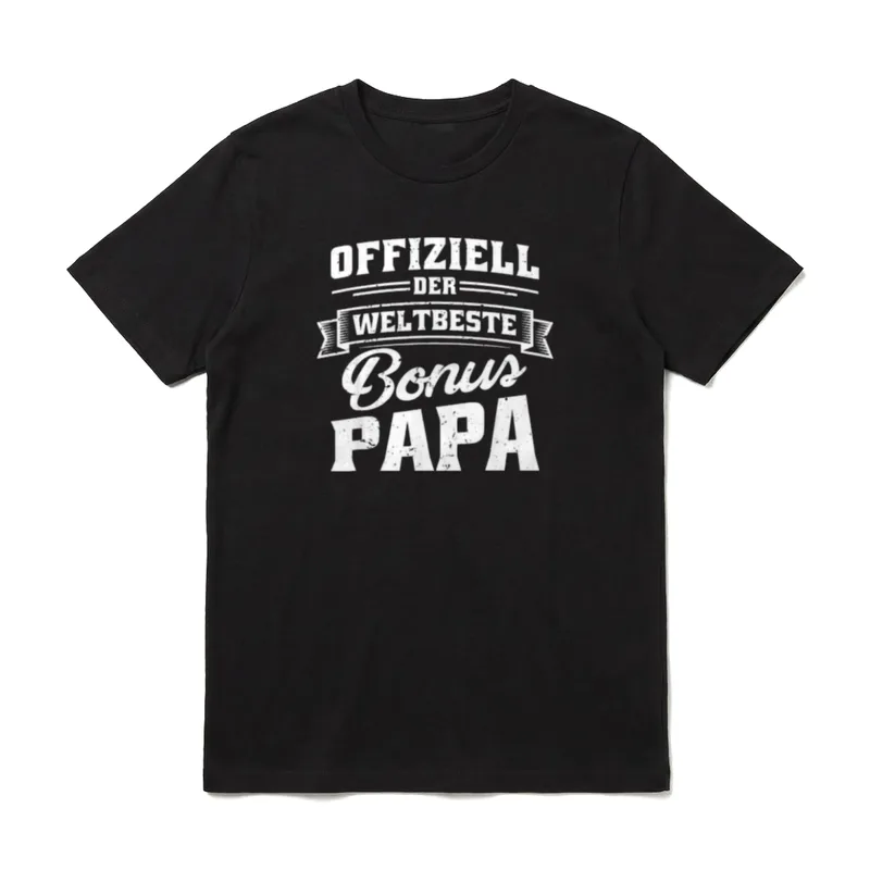 Offiziell der weltbeste Bonus T-Shirt – Klassisches T-Shirt in Schwarz