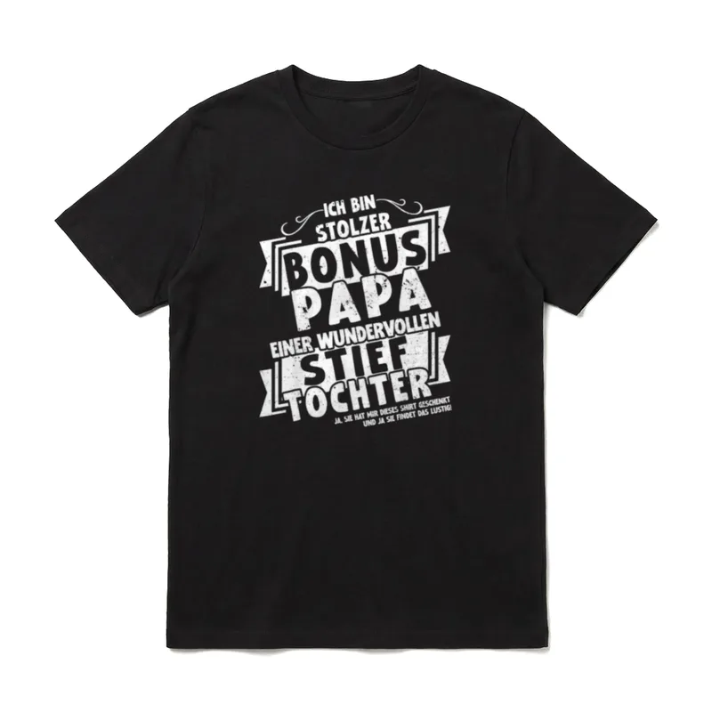 Stiefvater Ich Bin Stolzer T-Shirt – Klassisches T-Shirt in Schwarz