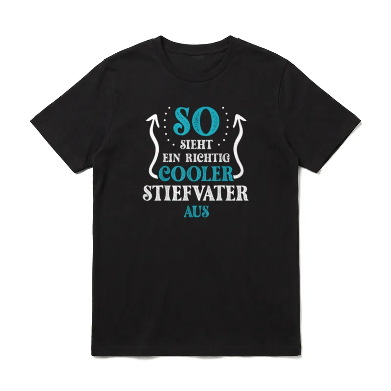 So sieht ein richtig T-Shirt – Klassisches T-Shirt in Schwarz