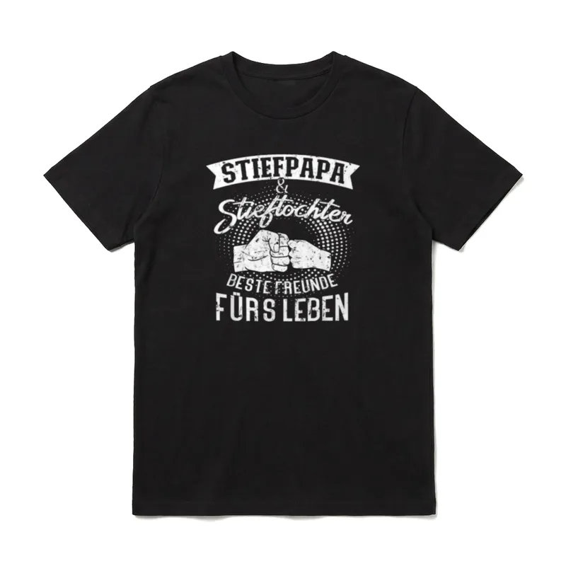 Stiefpapa und Stieftochter Himmelfahrt T-Shirt – Klassisches T-Shirt in Schwarz