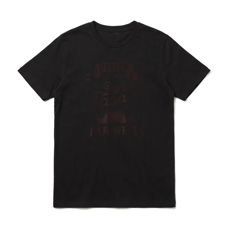 Bester Bonus Papa T-Shirt – Klassisches T-Shirt in Schwarz