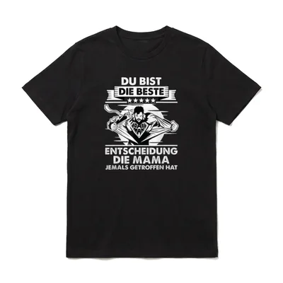 Tochter Sohn Kind Vater T-Shirt – Klassisches T-Shirt in Schwarz