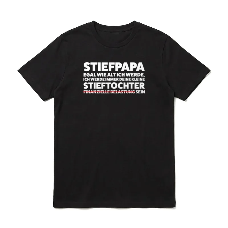 Stiefpapa Stieftochter Stiefpapa Stieftochter T-Shirt – Klassisches T-Shirt in Schwarz