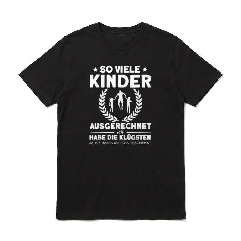 Stiefvater Vater Vatertag Spruch T-Shirt – Klassisches T-Shirt in Schwarz