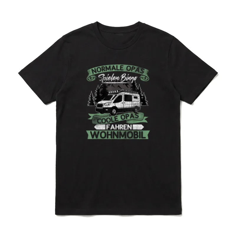 normale Opas spielen Bingo T-Shirt – Klassisches T-Shirt in Schwarz