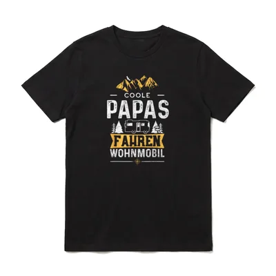 Vater Coole Papas Fahren T-Shirt – Klassisches T-Shirt in Schwarz